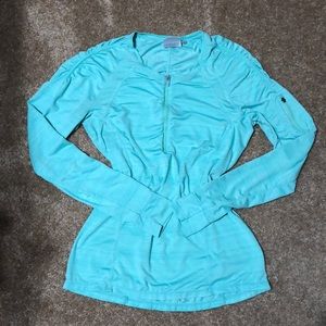Athleta 1/4 zip long sleeve top